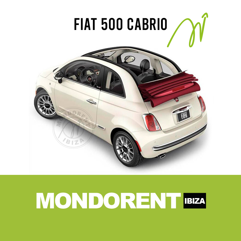 Gom hel band Fiat 500 Cabrio - Mondorent